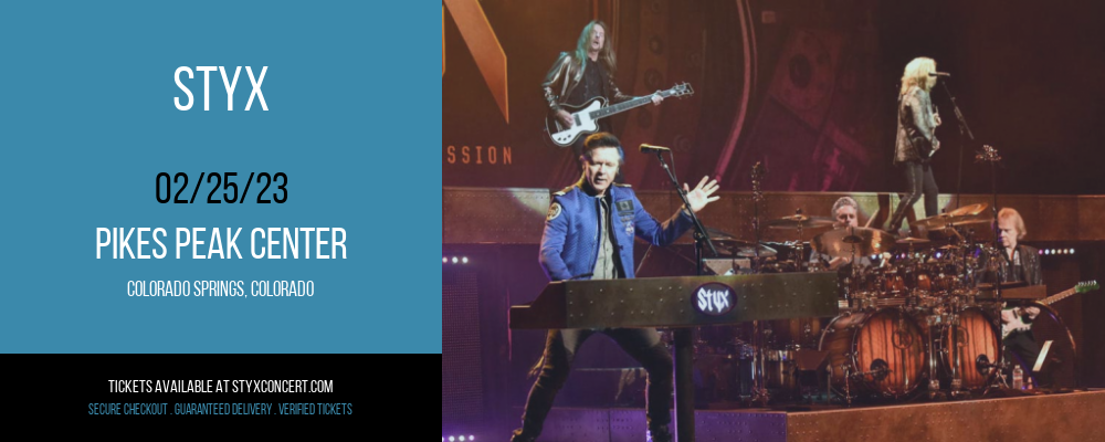 Styx at Styx Concert tickets Styx at Styx Concert