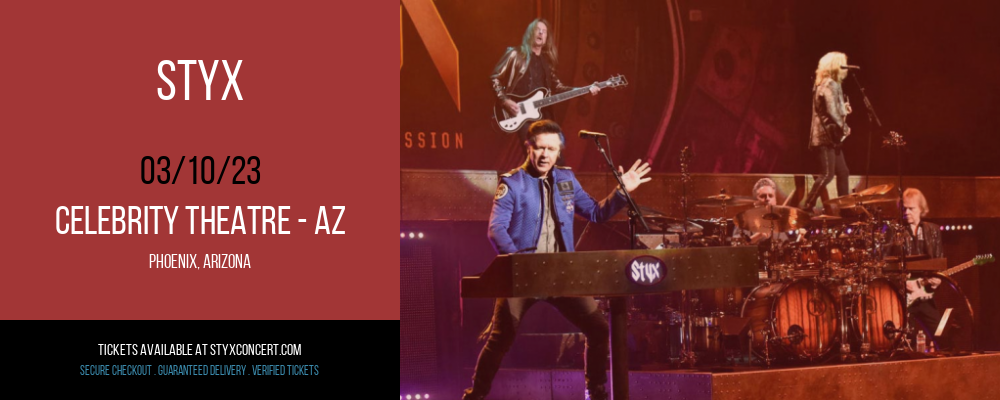 Styx at Styx Concert tickets Styx at Styx Concert