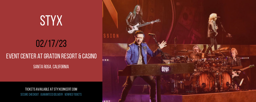 Styx at Styx Concert tickets Styx at Styx Concert