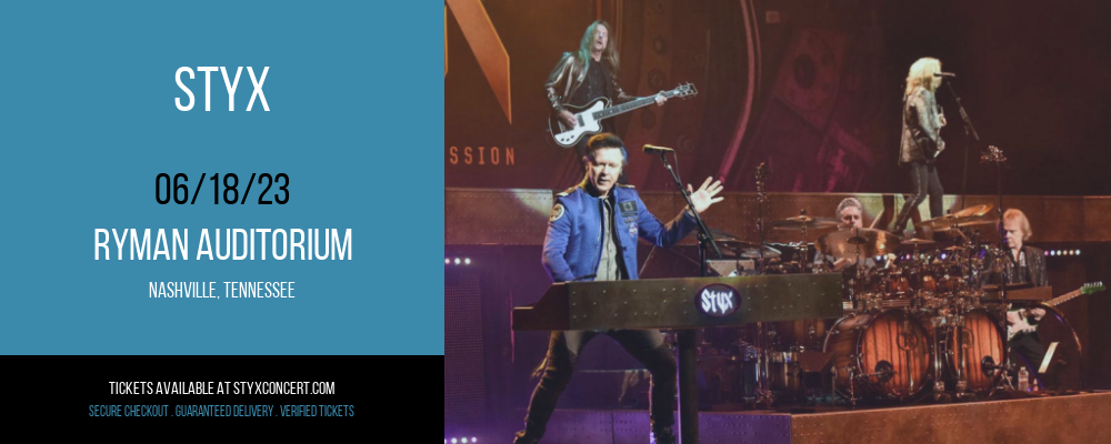 Styx at Styx Concert tickets Styx at Styx Concert