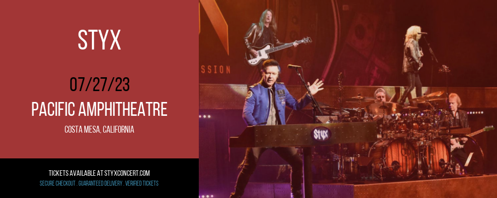 Styx at Styx Concert tickets Styx at Styx Concert