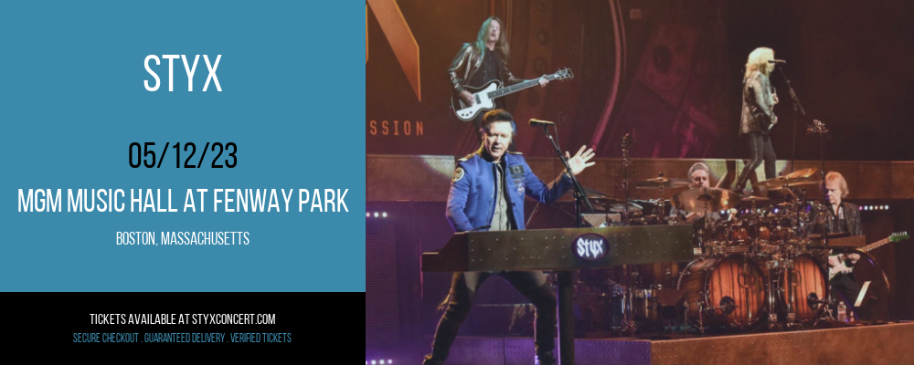 Styx at Styx Concert tickets Styx at Styx Concert