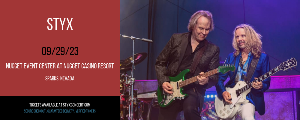 Styx at Styx Concert tickets Styx at Styx Concert