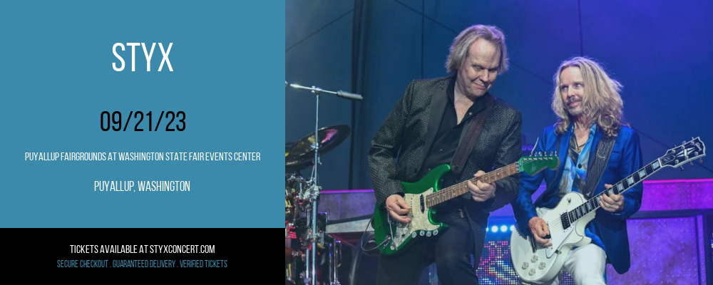 Styx at Styx Concert tickets Styx at Styx Concert