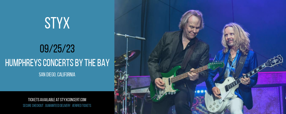 Styx at Styx Concert tickets Styx at Styx Concert