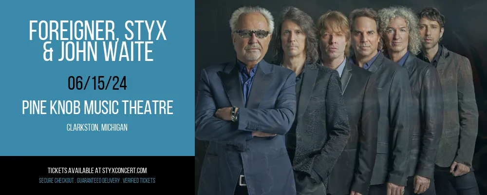 Foreigner at Pine Knob Music Theatre